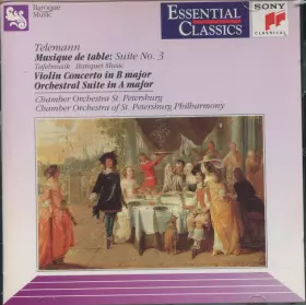 Couverture du produit · Banquet Music, Violin Concerto In B Major, Orchestral Suite In A Major