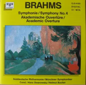 Couverture du produit · Symphonie / Symphony No. 4 - Akademische Ouvertüre / Academic Overture