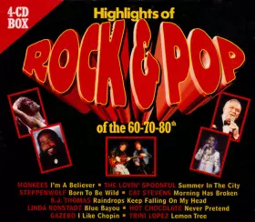 Couverture du produit · Highlights Of Rock & Pop Of The 60-70-80th