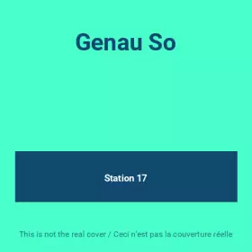 Couverture du produit · Genau So