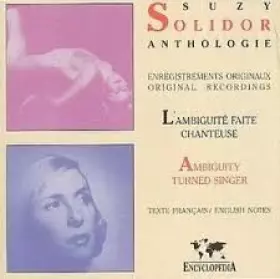 Couverture du produit · Anthologie L'ambiguité Faite Chanteuse
