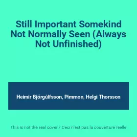Couverture du produit · Still Important Somekind Not Normally Seen (Always Not Unfinished)