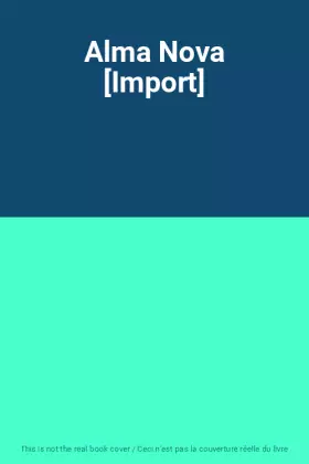 Couverture du produit · Alma Nova [Import]