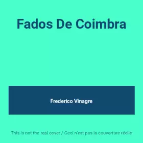Couverture du produit · Fados De Coimbra