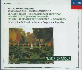 Couverture du produit · Música Orquestal  Orchestral Music  Musique Orchestrale: El Amor Brujo · El Sombrero De Tres Picos · Noches En Los Jardines De 