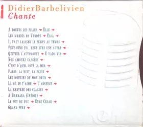 Couverture du produit · Didier Barbelivien