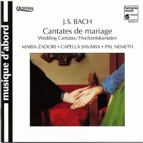 Couverture du produit · Wedding Cantatas / Cantates De Mariage BWV 202, 209, 210