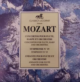 Couverture du produit · Concertos Pour Flute Harpe Et Orchestre Symphonie N19 Andante Pour Flute Et Orchestre