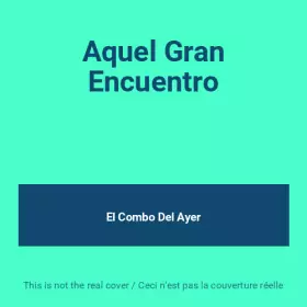 Couverture du produit · Aquel Gran Encuentro