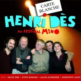 Couverture du produit · Carte Blanche À Henri Dès Au Festival Mino