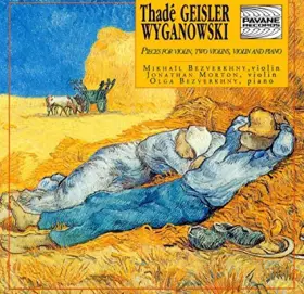 Couverture du produit · Pieces for Violin, Two Violins, Violin and Piano