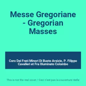 Couverture du produit · Messe Gregoriane - Gregorian Masses