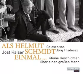 Couverture du produit · Als Helmut Schmidt Einmal