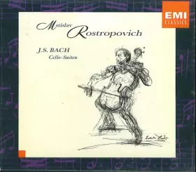Couverture du produit · Mstislav Rostropovich: J.S.Bach Cello-Suiten [BOX SET]