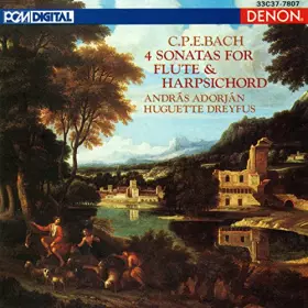 Couverture du produit · Sonatas for Flute & Harpsichord