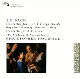Couverture du produit · Bach : Concertos pour 3 & 4 violins, Concertos pour 3 & 4 harpsichords / Vivaldi : Concerto in B minor for 4 violins