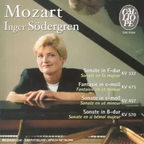Couverture du produit · Mozart - Sonates pour piano KV. 332, 457, 570 / Fantaisie KV.475