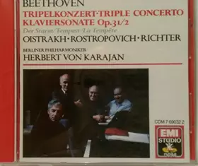 Couverture du produit · Beethoven : Triple concerto / Sonate pour piano, n° 17, Op. 31