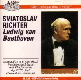 Couverture du produit · Beethoven: Sonata no. 11 - Prometheus variations (UK Import)