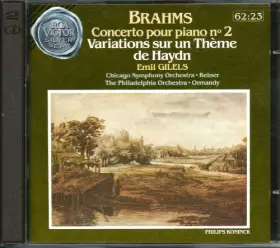 Couverture du produit · BRAHMS : Concerto Pour Piano N° 2 - Variations Sur Un Thème De Haydn