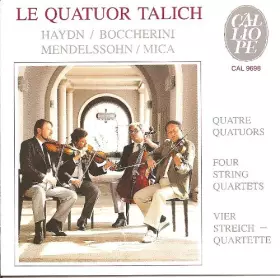 Couverture du produit · Haydn / Boccherini / Mendelssohn / Mica - Quatre Quatuors