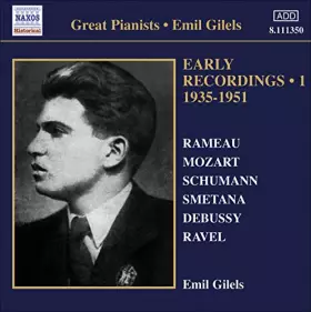 Couverture du produit · Emil Gilels: Earling Recording, Vol.1