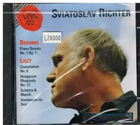 Couverture du produit · Brahms : Piano sonata n° 1, Op. 1 / Listz : Consolation n° 6, Hungarian rhapsody n° 17