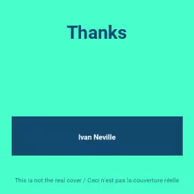 Couverture du produit · Thanks