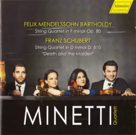 Couverture du produit · String Quartet In F Minor Op. 80 / String Quartet In D Minor D. 810 ("Death And The Maiden")
