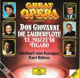Couverture du produit · Great Opera Excerpts - Don Giovanni • Die Zauberflöte • Le Nozze Di Figaro