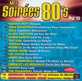 Couverture du produit · Mes Soirées 80's Numéro 5