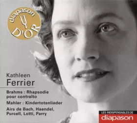 Couverture du produit · Rhapsodie Pour Contralto - Kindertotenlieder - Airs De Bach, Haendel, Purcell, Lotti, Parry
