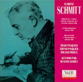 Couverture du produit · Sonate Libre Pour Violon Et Piano Op.68 - 3 Rapsodies Op.53 - Quatuor "Hasards" Op.96