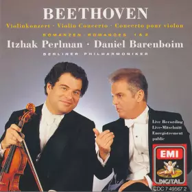 Couverture du produit · Violinkonzert · Violin Concerto · Concerto Pour Violon - Romanzen · Romances 1 & 2