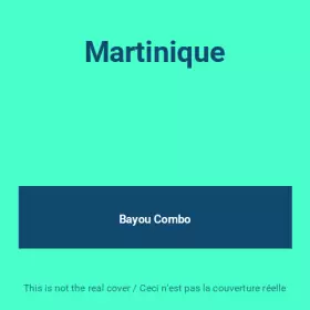 Couverture du produit · Martinique