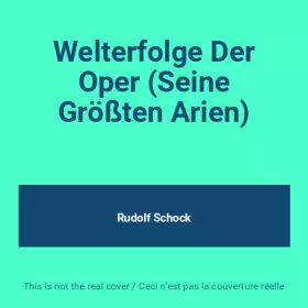 Couverture du produit · Welterfolge Der Oper (Seine Größten Arien)