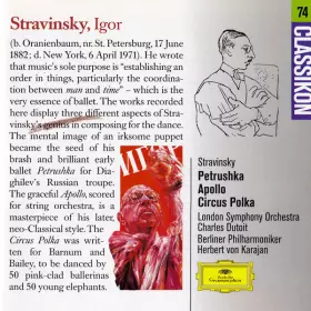 Couverture du produit · Strawinsky: Petruschka / Apollon Musagète / Zirkuspolka