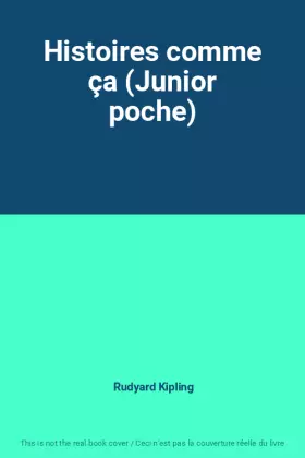 Couverture du produit · Histoires comme ça (Junior poche)