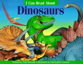 Couverture du produit · I can Read About Dinosaurs