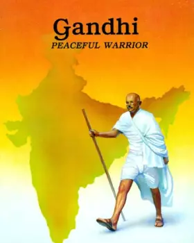 Couverture du produit · Gandhi : Peaceful Warrior (Easy Biographies)