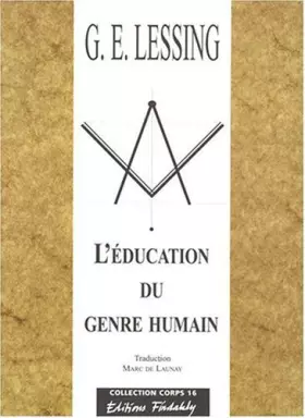 Couverture du produit · L'éducation du genre humain