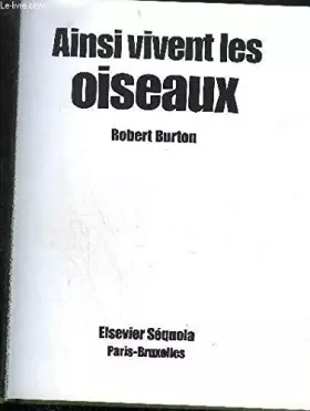 Couverture du produit · Ainsi vivent les oiseaux