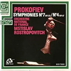 Couverture du produit · Symphonies Nº7 Op.131 / Nº4 Op.47