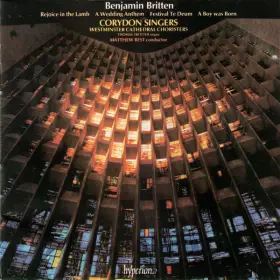 Couverture du produit · Rejoice In The Lamb / A Wedding Anthem / Festival Te Deum / A Boy Was Born