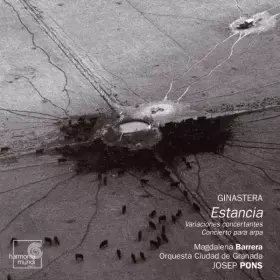 Couverture du produit · Estancia (Quatro danzas del ballet) op. 8a Concierto para Arpa y Orquesta op. 25 Obertura para  el Fausto Criollo op. 9 Variaci