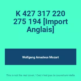 Couverture du produit · K 427 317 220 275 194 [Import Anglais]