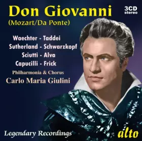 Couverture du produit · Mozart : Don Giovanni. Wächter, Taddei, Sutherland, Schwarzkopf, Giulini.