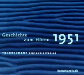 Couverture du produit · Geschichte zum Hören, Audio-CDs, 1951, 3 Audio-CDs