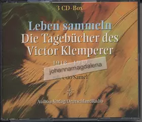 Couverture du produit · Leben sammeln: Tagebücher 1918-1932