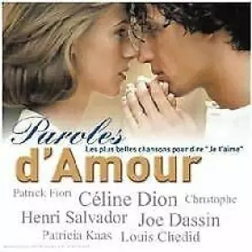 Couverture du produit · Paroles d'amour